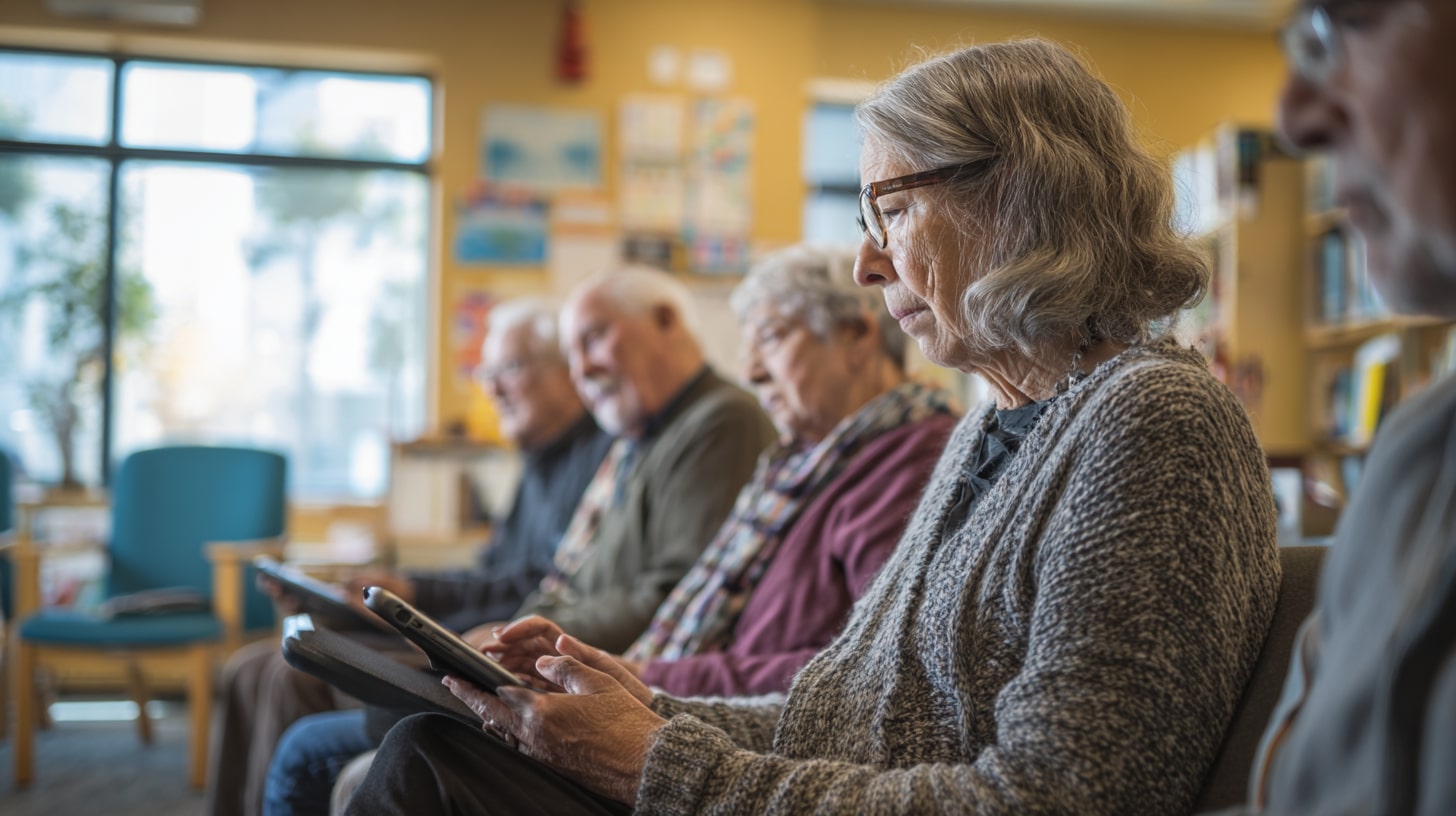 Ateliers de médiation numérique pour aider les seniors à utiliser les outils digitaux et rester en contact